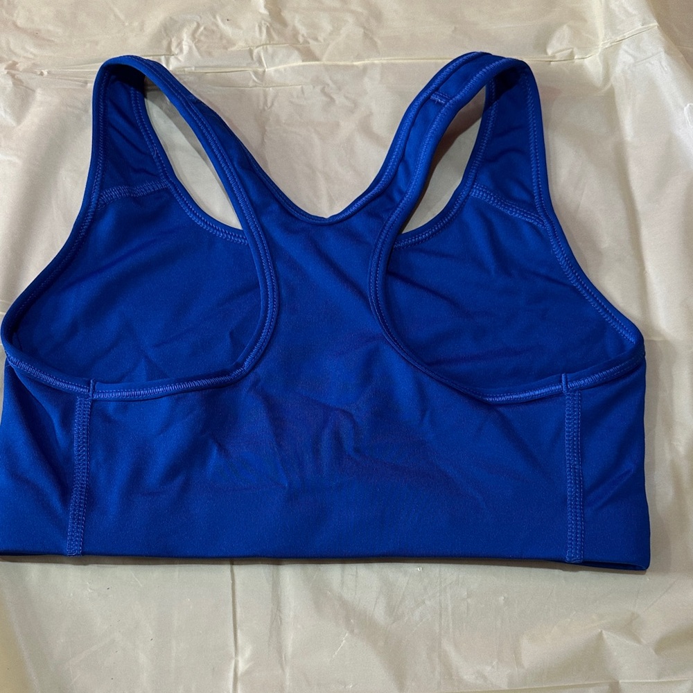 Nike Women's Vibrant Blue Sports Bra size Small - Picture 2 of 3